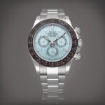 Daytona, Reference 116506 A platinum chronograph wristwatch with bracelet and additional dial Circa 2022 | 勞力士 | Daytona 型號 116506 鉑金計時鍊帶腕錶,配後補錶盤,製作年份約 2022