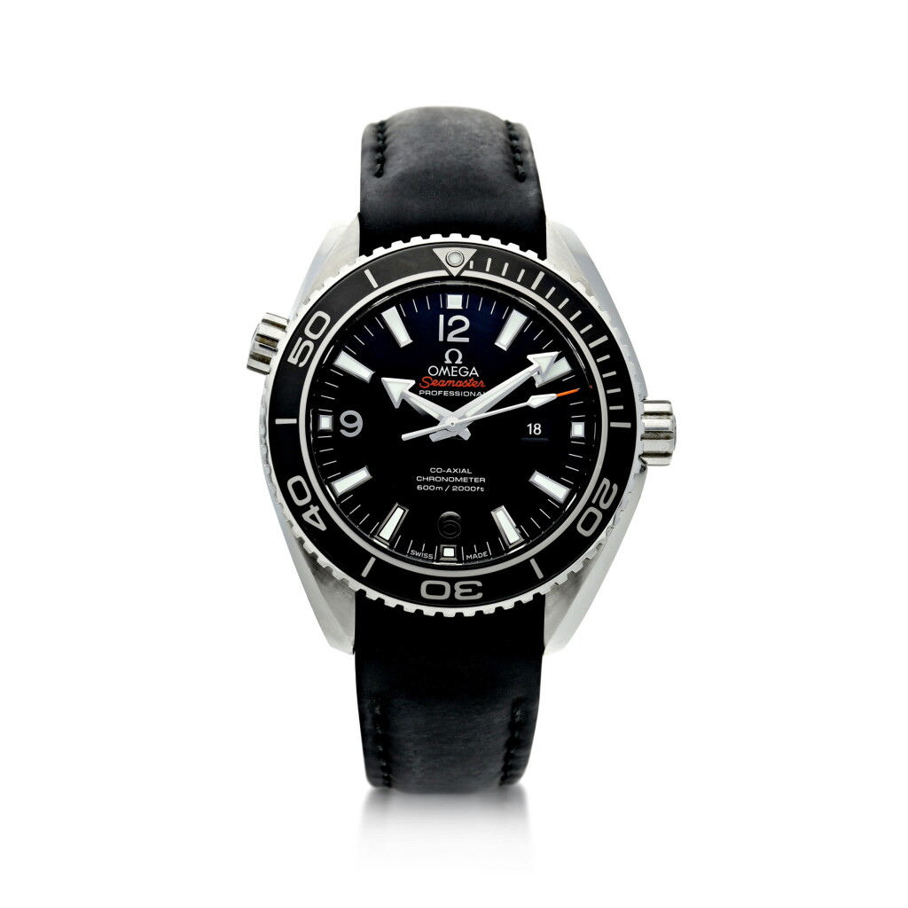 View full screen - View 1 of Lot 126. OMEGA | SEAMASTER A STAINLESS STEEL AUTOMATIC CENTER SECONDS WRISTWATCH WITH DATE, CIRCA 2010.