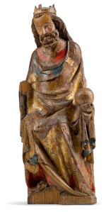 RHENISH OR MOSAN, CIRCA 1340 | CHRIST ENTHRONED
