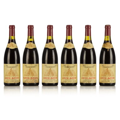 View full screen - View 1 of Lot 703. Côte Rôtie 1985 Bernard Burgaud (12 BT).