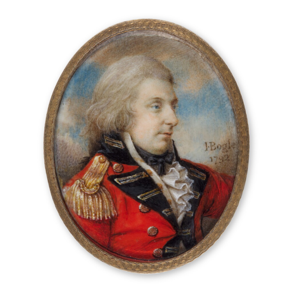 View full screen - View 1 of Lot 505. Portrait of an officer.