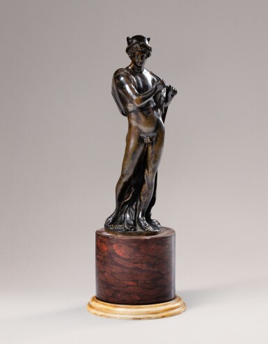 View full screen - View 1 of Lot 13. Mercure playing the flute | Mercure jouant de la flûte.