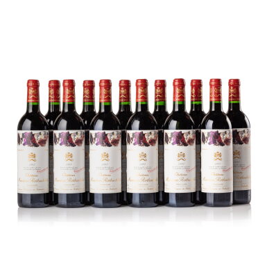 View full screen - View 1 of Lot 872. Château Mouton Rothschild 1992 (12 BT).