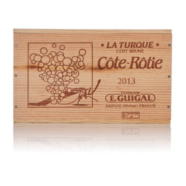 View full screen - View 1 of Lot 513. Côte Rôtie, La Turque 2013 Guigal (6 BT).