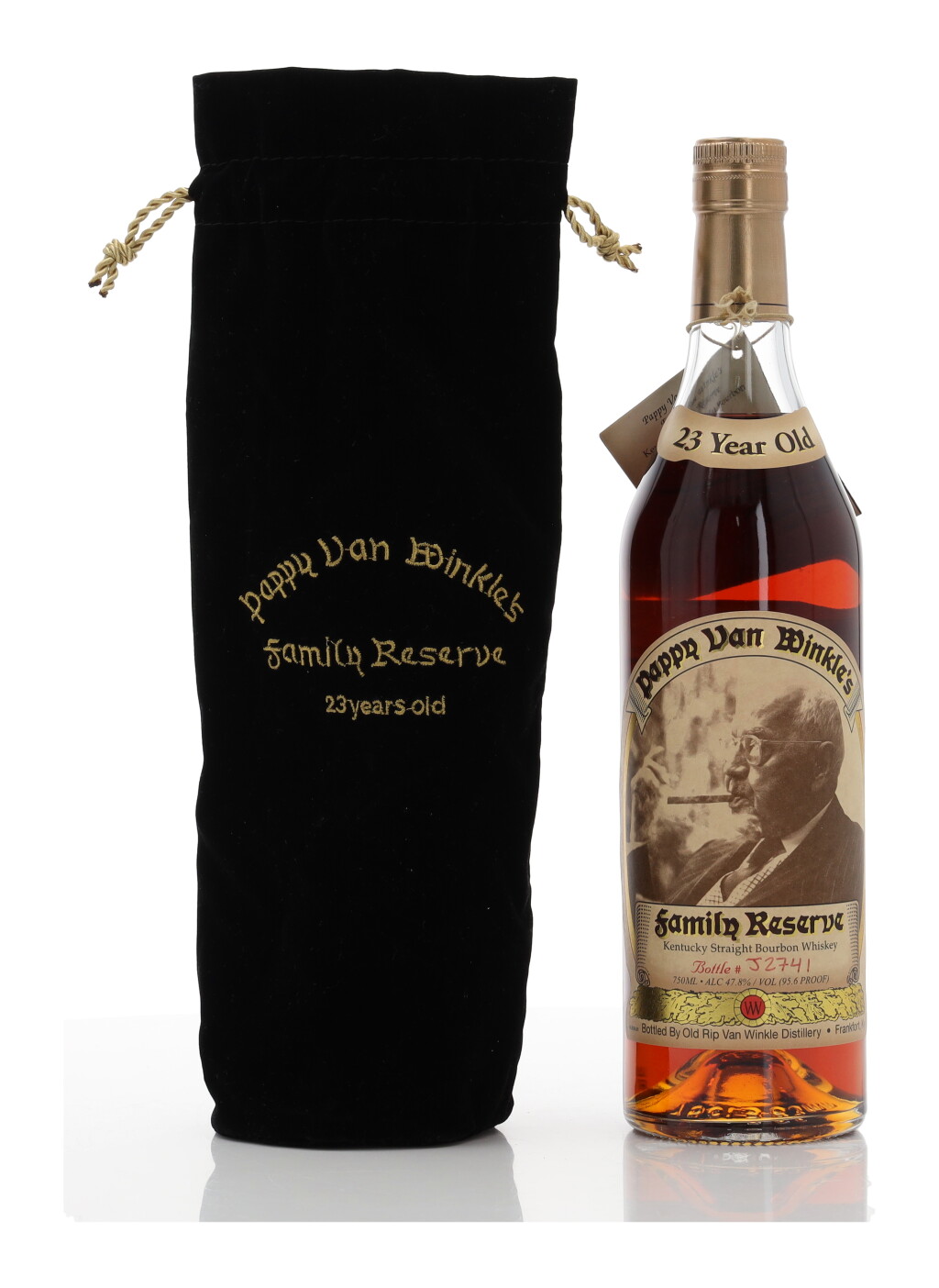 View full screen - View 1 of Lot 63. Pappy Van Winkle's 23 Year Old Family Reserve 95.6 Proof NV (1 BT 75cl).