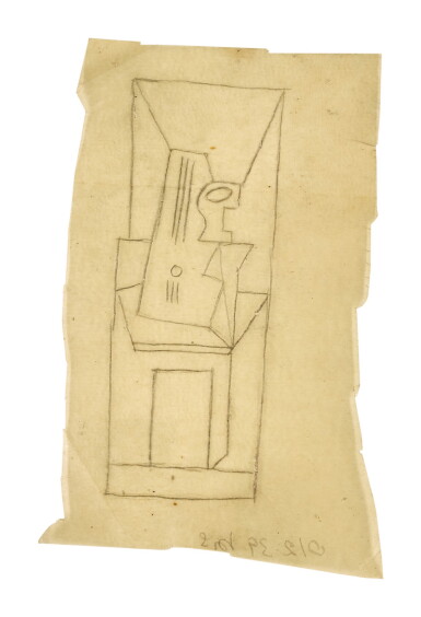 View full screen - View 1 of Lot 27. PABLO PICASSO | GUITARE, CLARINETTE ET COMPOTIER .