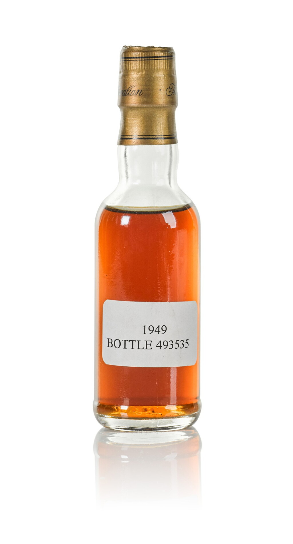 View full screen - View 1 of Lot 14. The Macallan Fine & Rare Trade Sample 43.0 abv 1949 .