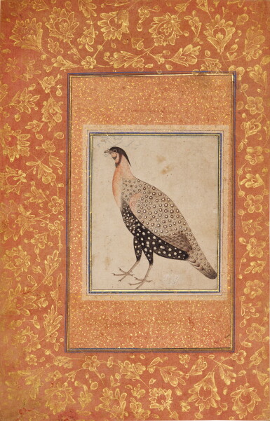 View full screen - View 1 of Lot 109. A hen pheasant, India, Mughal, circa 1660.