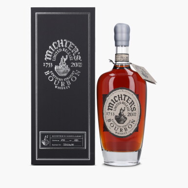View full screen - View 1 of Lot 2461. Michter's Small Batch Bourbon 20 Year Old 114.2 Proof NV (1 Bottle 75cl).