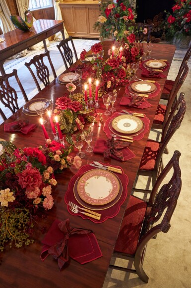 View full screen - View 1 of Lot 68. Eight Thomas Goode bone china sample dinner plates, various dates .