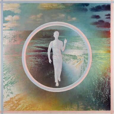 View full screen - View 1 of Lot 318. Figure in a Circle.