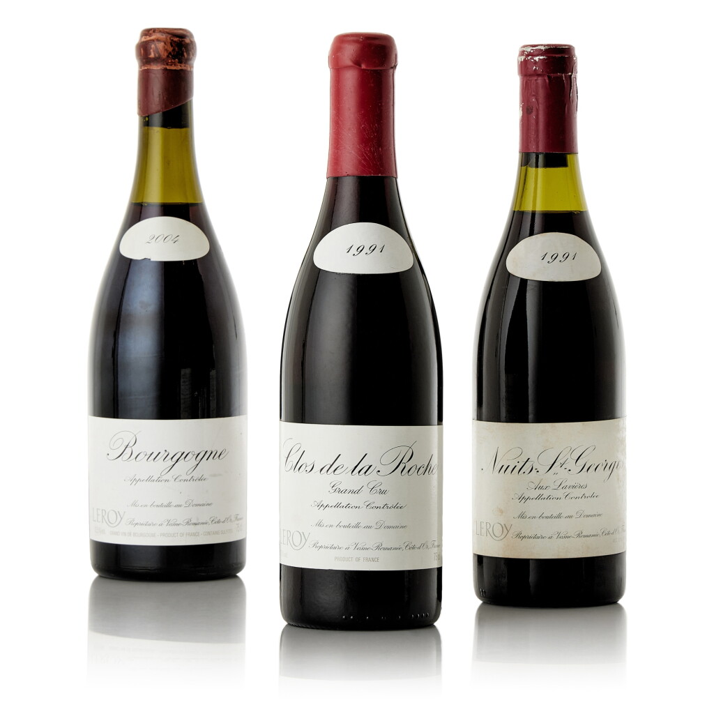 View full screen - View 1 of Lot 8381. Clos de la Roche 1991 Domaine Leroy (4 BT).