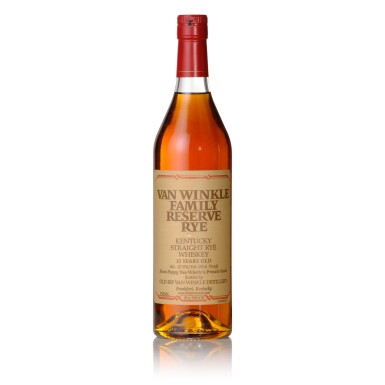 View full screen - View 1 of Lot 144. Van Winkle 13 Year Old Family Reserve Rye 95.6 Proof NV (1 Bottle 75cl).