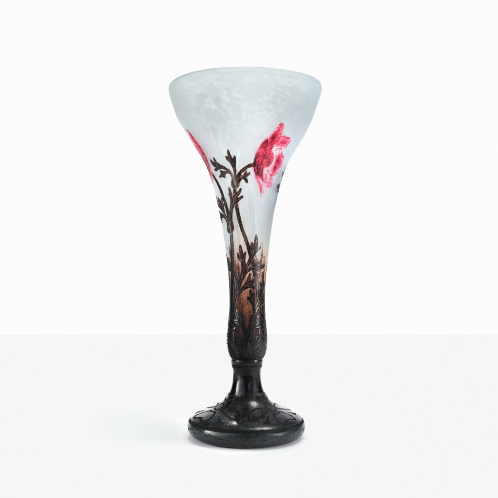View full screen - View 1 of Lot 64. DAUM | "POPPY" VASE.
