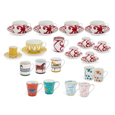 View full screen - View 1 of Lot 1683. Set of Twenty Porcelain Tableware Sets.