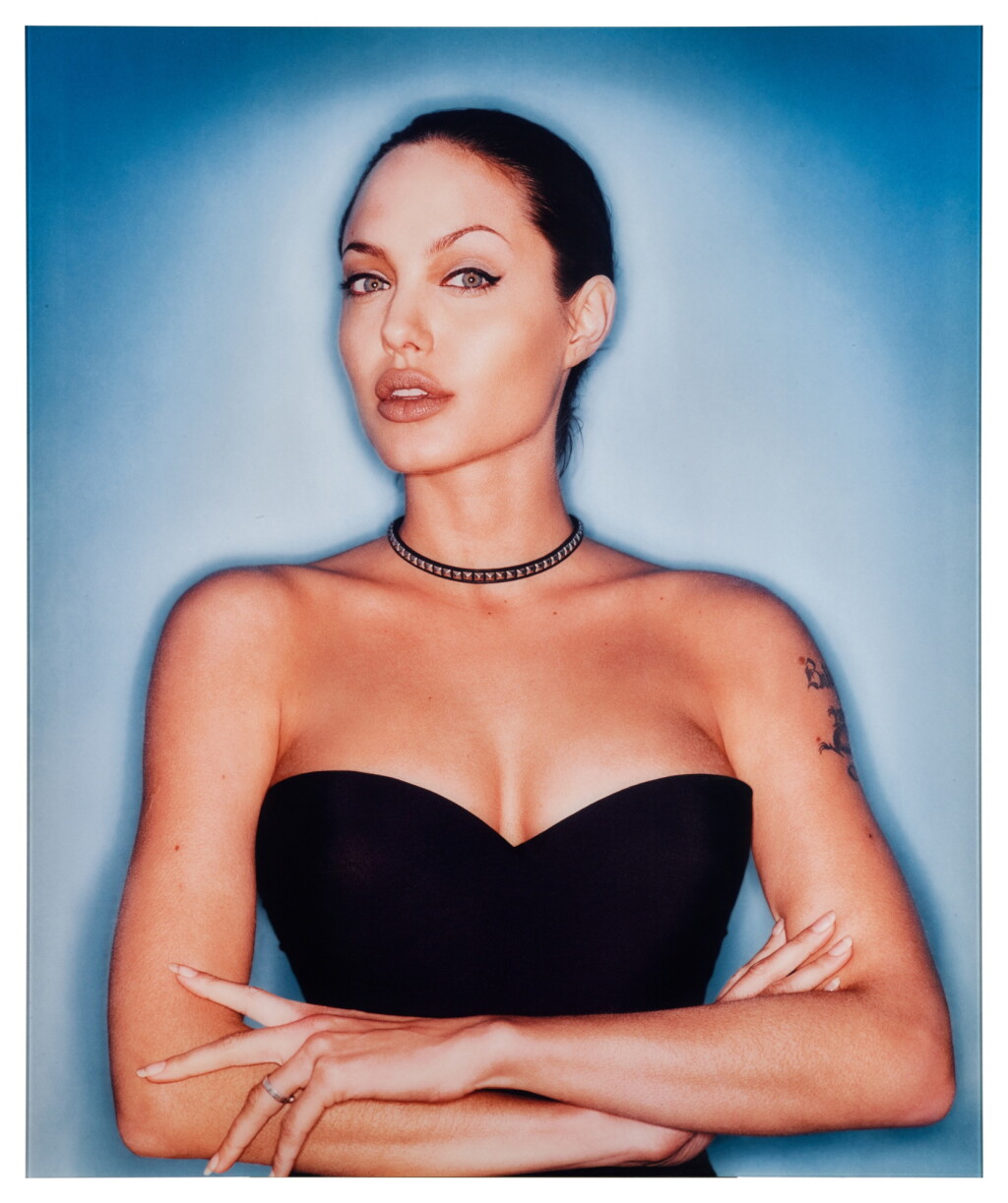 View full screen - View 1 of Lot 76. Angelina Jolie: Portrait, Los Angeles.