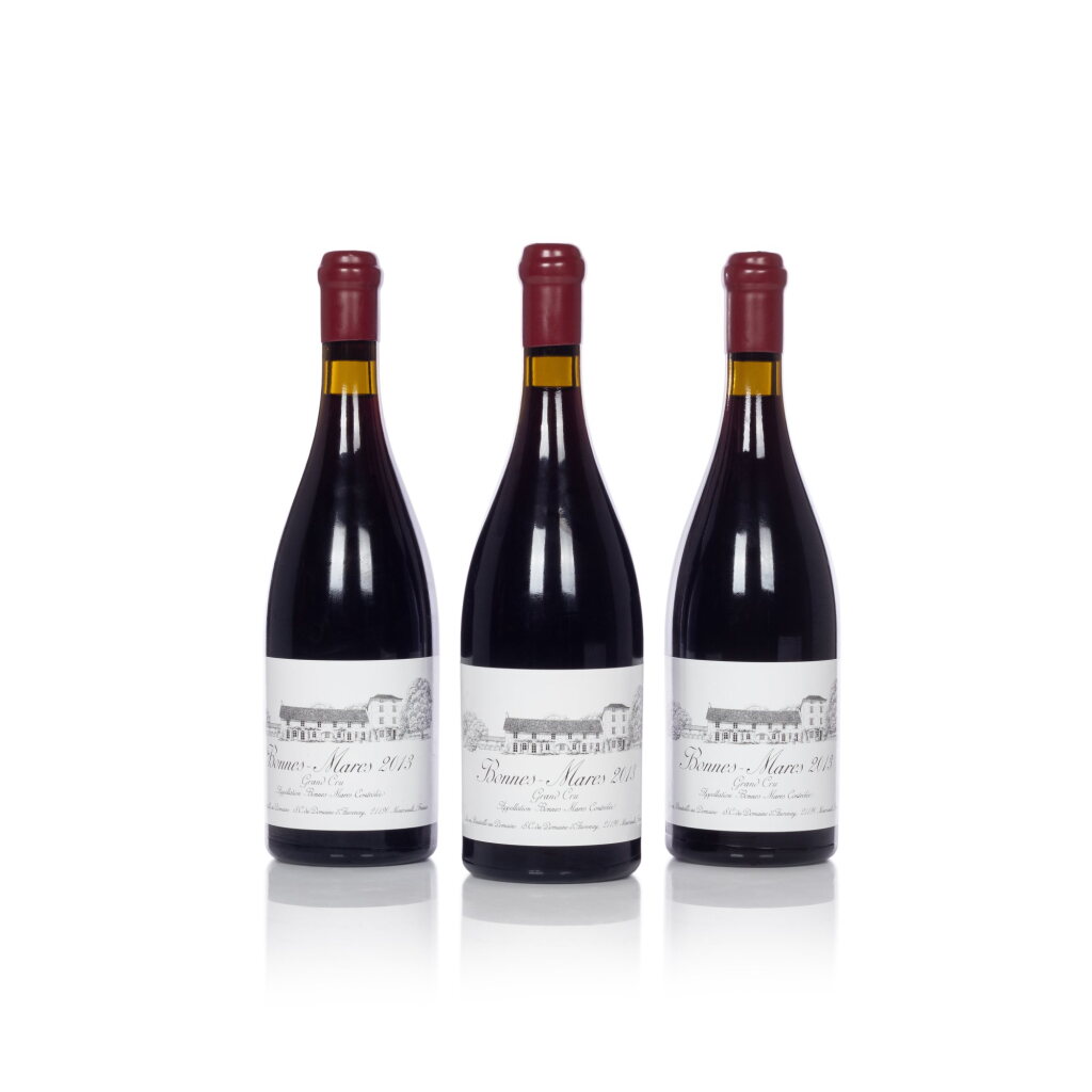 View full screen - View 1 of Lot 522. Bonnes Mares 2013 Domaine d'Auvenay (3 BT).