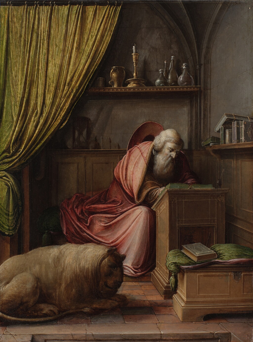 View full screen - View 1 of Lot 34. Saint Jerome in his Study.