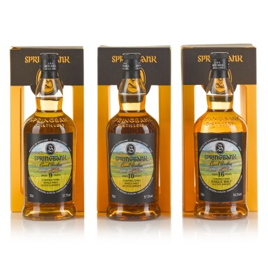 View full screen - View 1 of Lot 272. Springbank Local Barley Selection NV (3 BT 70cl).