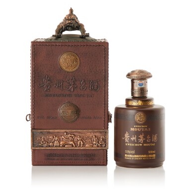 View full screen - View 1 of Lot 528. 2007年產貴州茅台酒 - 典藏 香港回歸10週年 The Hong Kong Reunification with China 10th Anniversary Memorial Moutai 2007 (1 BT50).