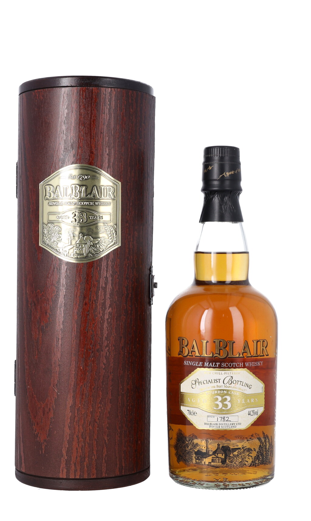 View full screen - View 1 of Lot 5268. Balblair 33 Year Old Specialist Bottling 44.2 abv NV (1 BT70).