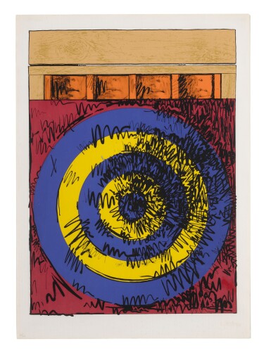 View full screen - View 1 of Lot 236. JASPER JOHNS | TARGET WITH FOUR FACES (ULAE 55).
