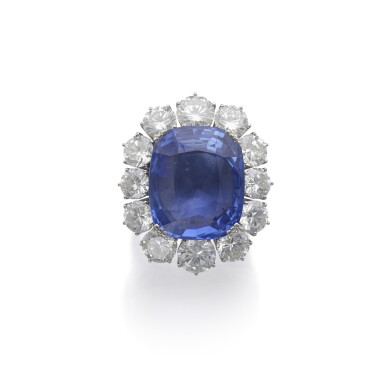 全萤幕检视 - 查看748Sapphire and diamond ring的1