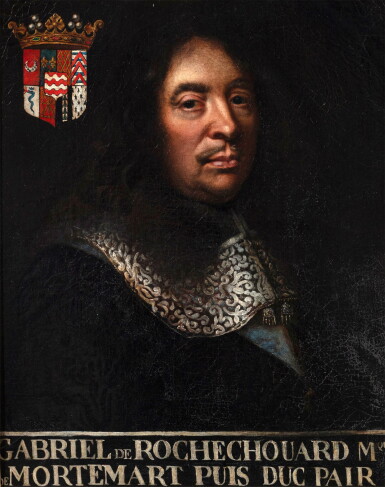 View full screen - View 1 of Lot 120. Portrait of Gabriel de Rochechouart, marquess de Mortemart and Peer, Duke (1600-1675).