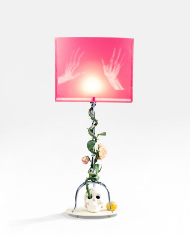 View full screen - View 1 of Lot 51. Lamp, Nature morte series | Lampe, série Nature morte.