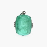 Emerald and Diamond Pendant