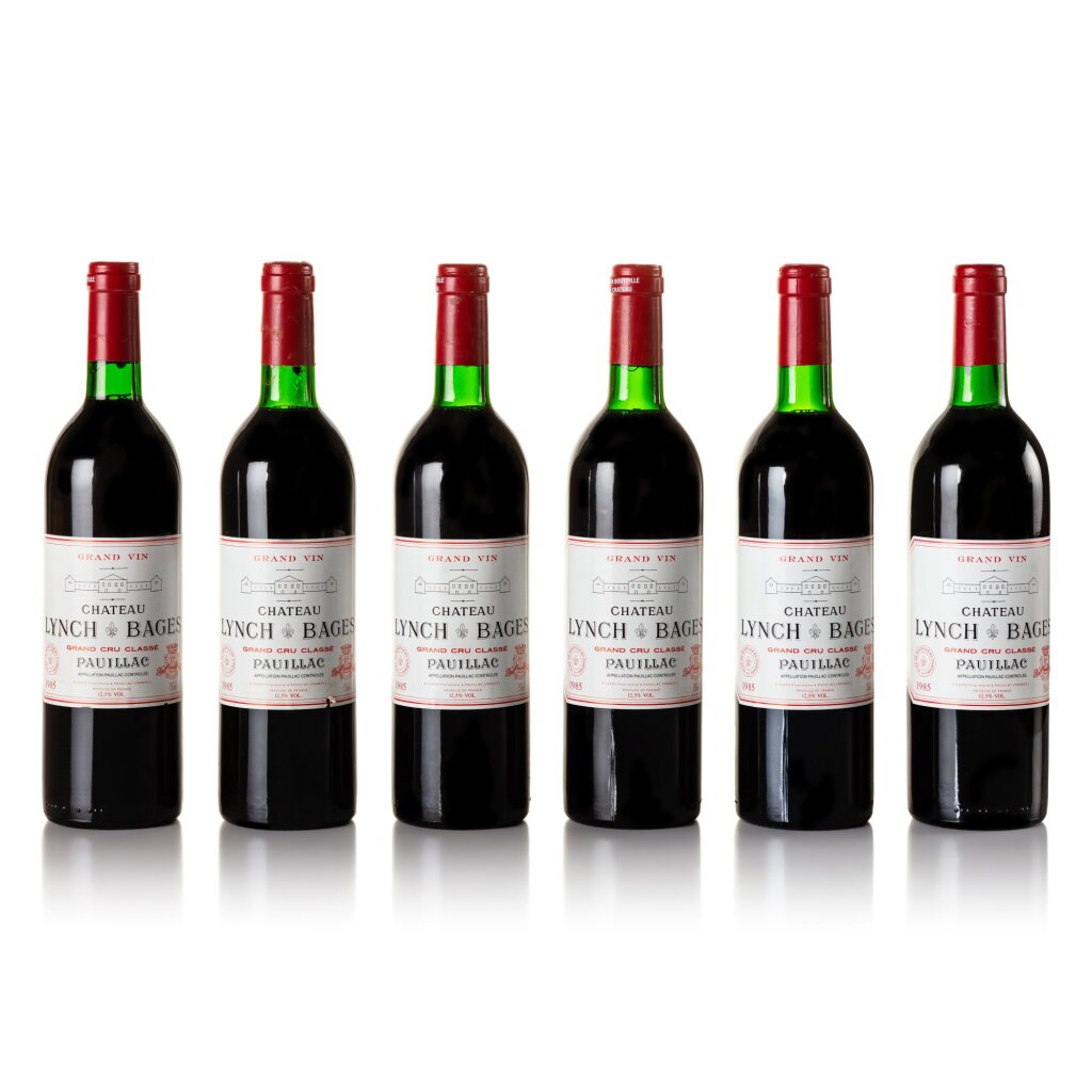 View full screen - View 1 of Lot 183. Château Lynch Bages 1985 (6 BT).