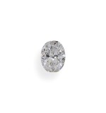 A 1.00 Carat Oval-Shaped Diamond, D Color, VVS1 Clarity