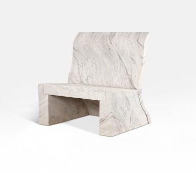 View full screen - View 1 of Lot 168. Rococo bench, 1988 | Banc Rococo, 1988.