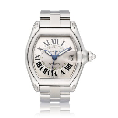 View full screen - View 1 of Lot 55. Reference 2510 Roadster | A stainless steel automatic wristwatch with date and bracelet, Circa 2003.