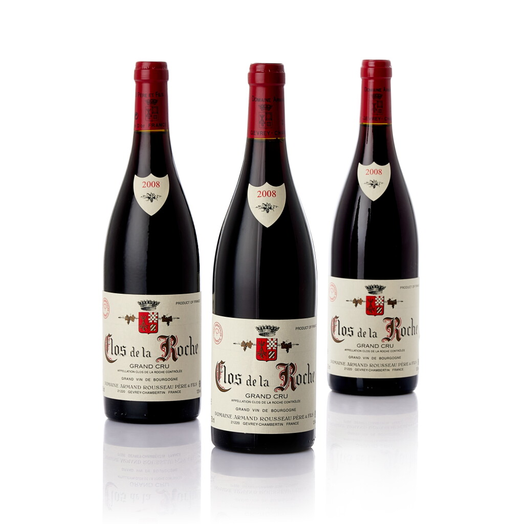 View full screen - View 1 of Lot 6036. Clos de la Roche 2008 Domaine Armand Rousseau (6 BT).