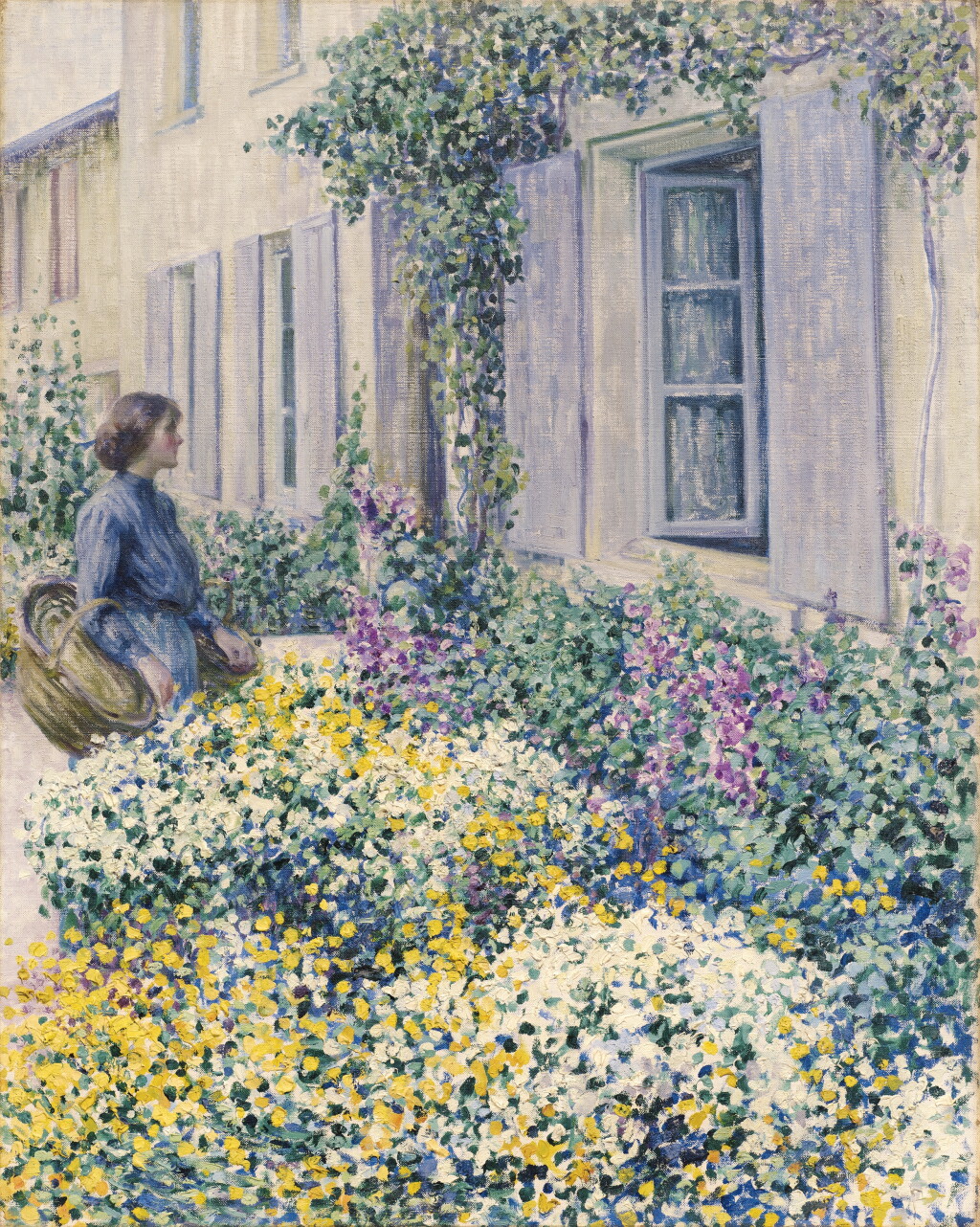 View full screen - View 1 of Lot 518. The Flower Garden, Giverny.
