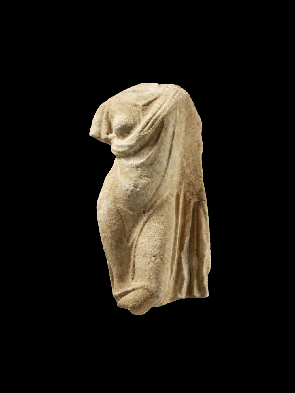 View full screen - View 1 of Lot 46. A Hellenistic Marble Torso of a Goddess, circa 2nd/1st Century B.C. .