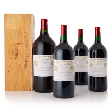 View full screen - View 1 of Lot 7176. Château Cheval Blanc 2004 (3 DM).