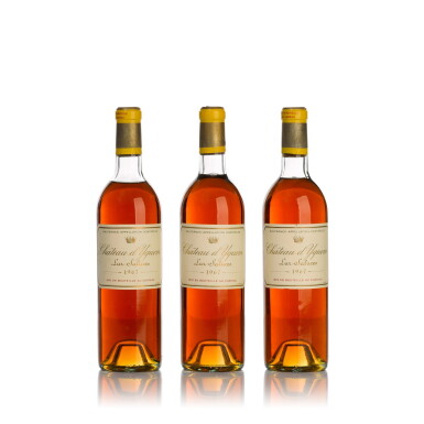 View full screen - View 1 of Lot 193. Château d'Yquem 1967 (3 BT).
