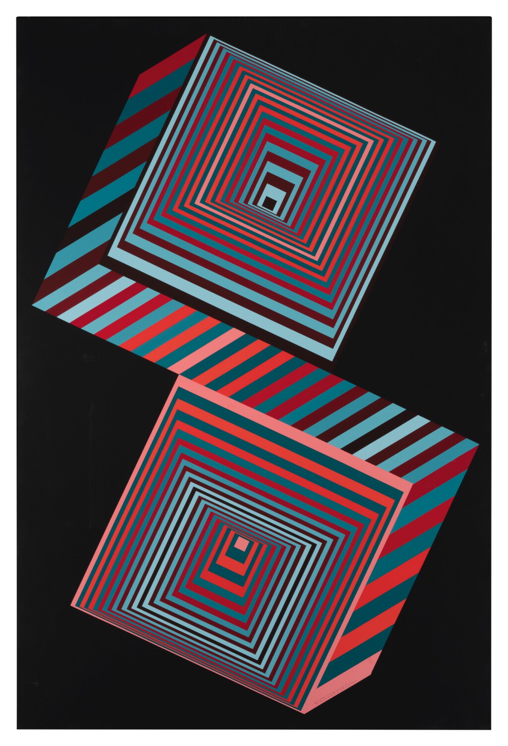 View full screen - View 1 of Lot 120. VICTOR VASARELY | TZALOKA.