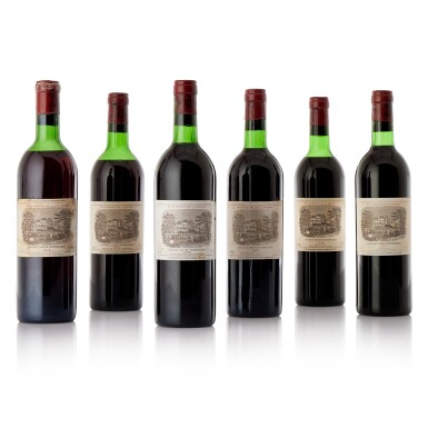 View full screen - View 1 of Lot 6248. Château Lafite 1970-1979 Vertical (10 BT).