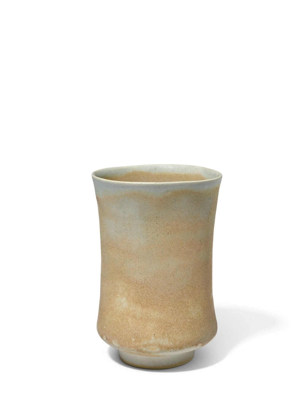 View full screen - View 1 of Lot 128. DAME LUCIE RIE | SQUEEZED VASE.