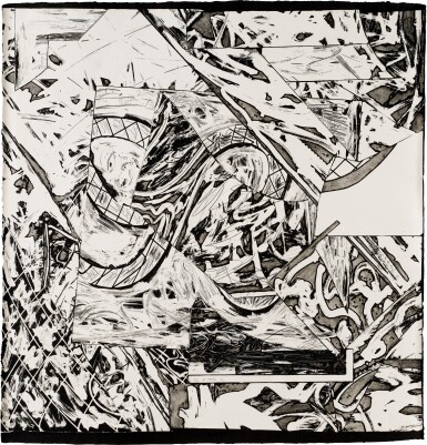 View full screen - View 1 of Lot 270. Swan Engraving Square I (Axsom 157).