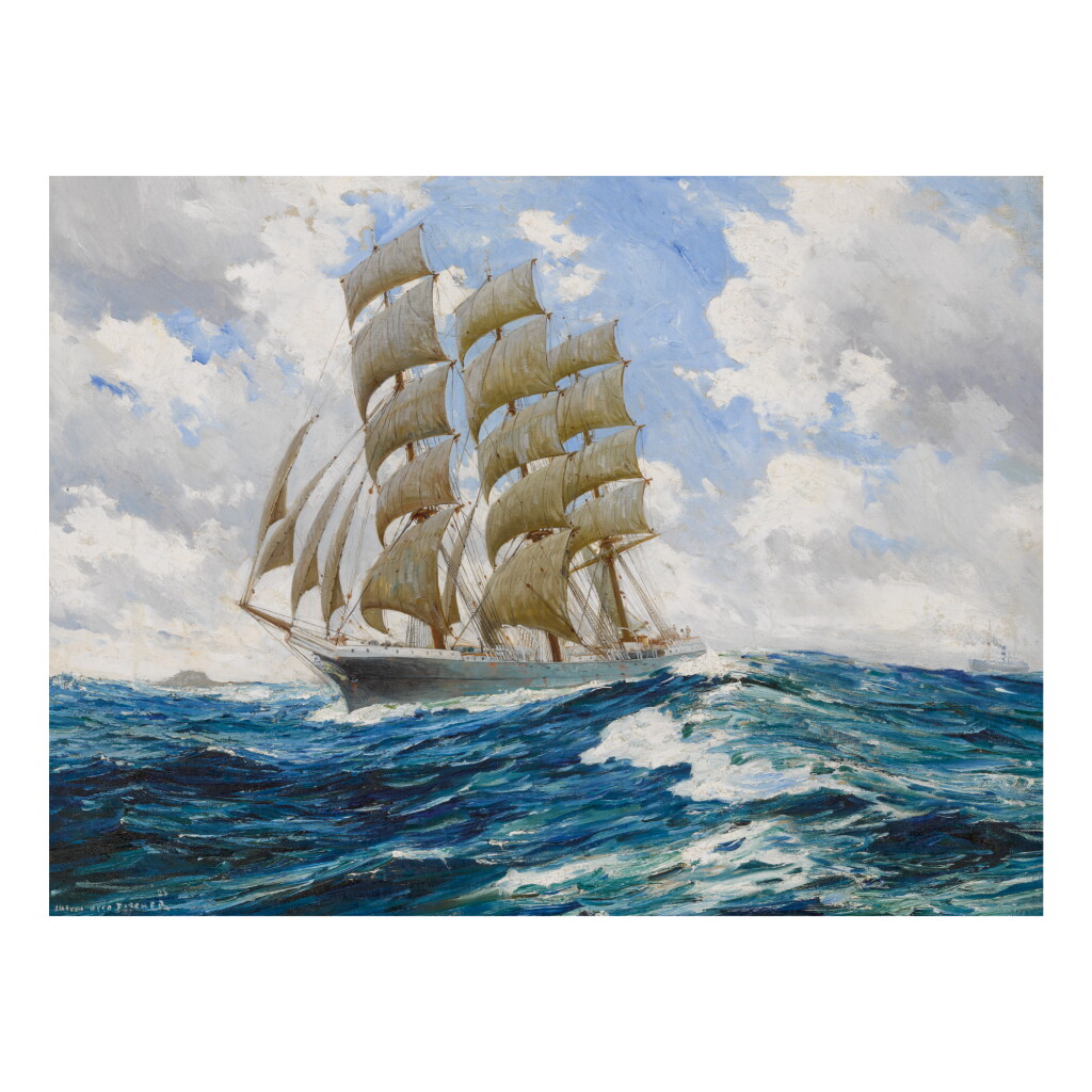 View full screen - View 1 of Lot 99. ANTON OTTO FISCHER | CLIPPER SHIP.