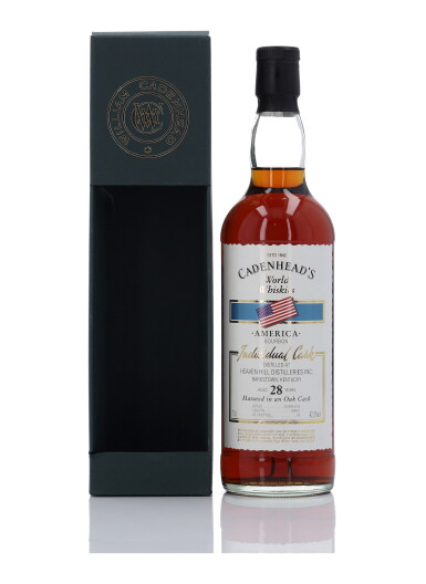 View full screen - View 1 of Lot 403. Heaven Hill Cadenhead's World Whiskies 28 Year Old 42.3 abv NV (1 Bottle 70cl).