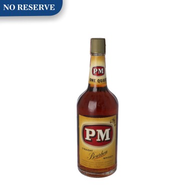 View full screen - View 1 of Lot 221. PM 4 Year Old 80 proof NV (1 QUART).