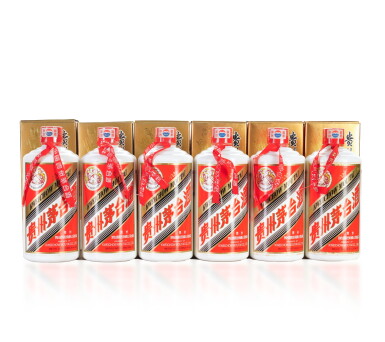 View full screen - View 1 of Lot 26. 2001年产 “飞天牌”贵州茅台酒 Kweichow Flying Fairy Moutai 2001 (6 x 500ml).