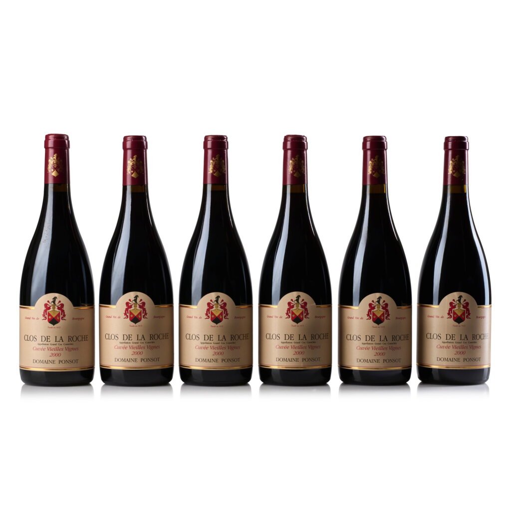 View full screen - View 1 of Lot 206. Clos de la Roche 2000 Domaine Ponsot (12 BT).