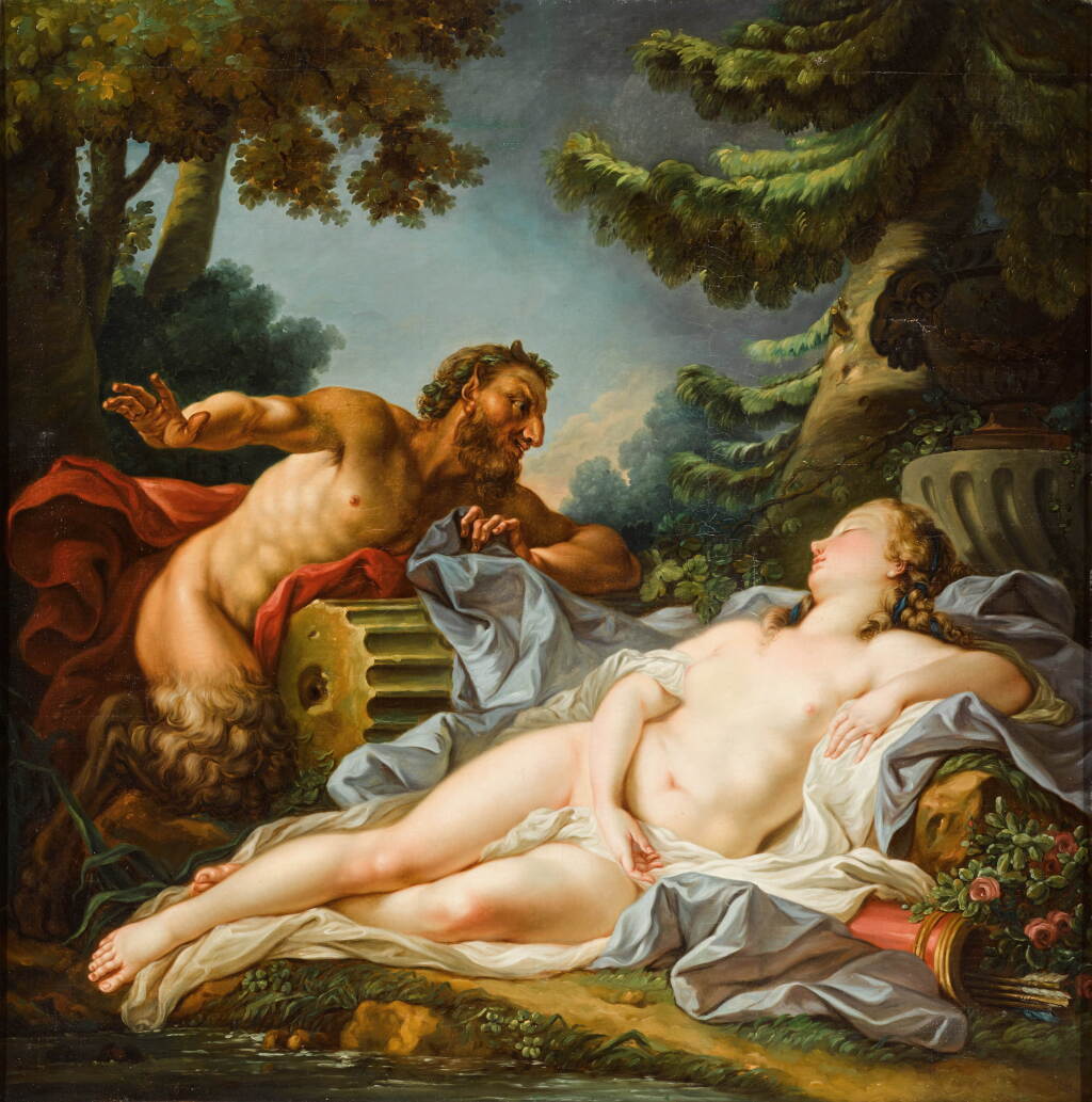 View full screen - View 1 of Lot 55. Jupiter and Antiope.