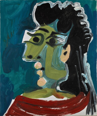 View full screen - View 1 of Lot 12. Tête de femme.